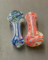 3 Inch Silver Twisting Color Rod Peanut Spoon